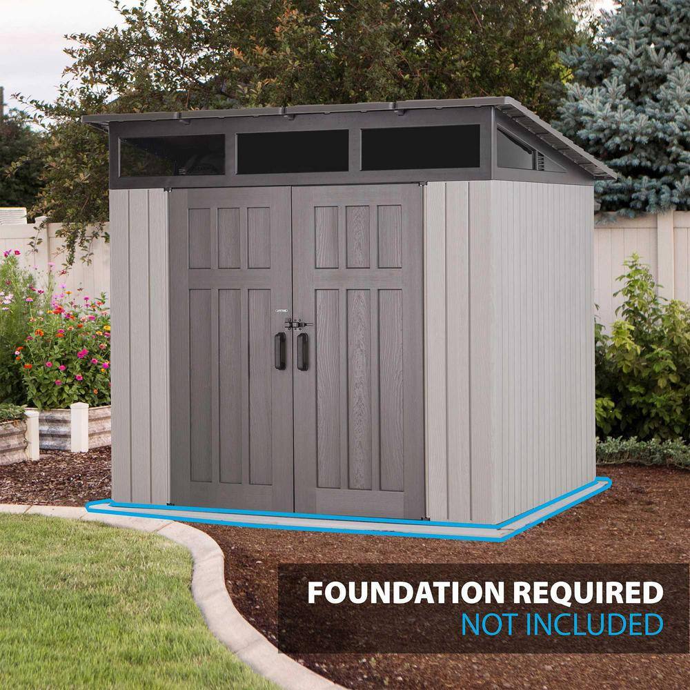 Lifetime 8.3 ft. W x 8.3 ft. D Resin Shed (54.4 sq. ft.) 60336