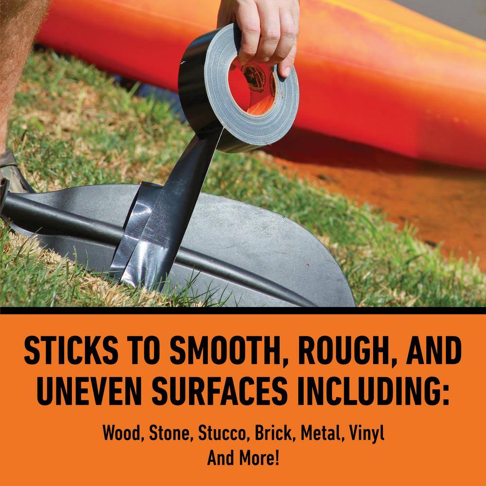 Gorilla 30 yd Black Duct Tape (Case of 16) 106718