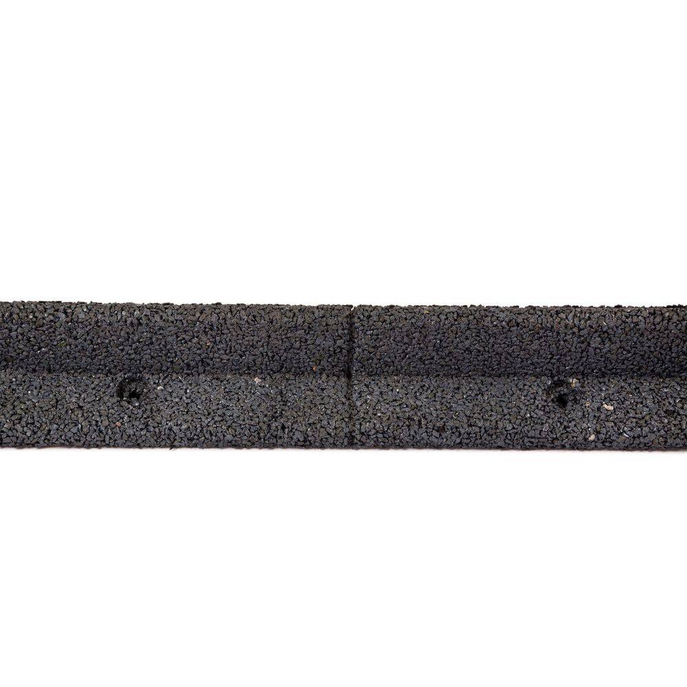 Vigoro EcoBorder 4 ft. Grey Rubber Landscape Edging (48-Count/Pallet) ECOBRD GY 48