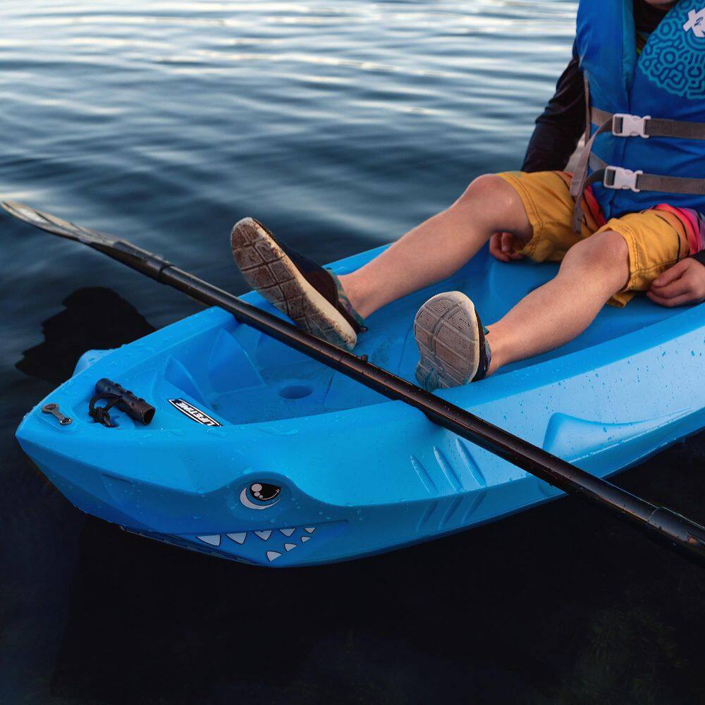 Lifetime 6 ft. Blue Shark 60 Youth Kayak with Paddle 91355