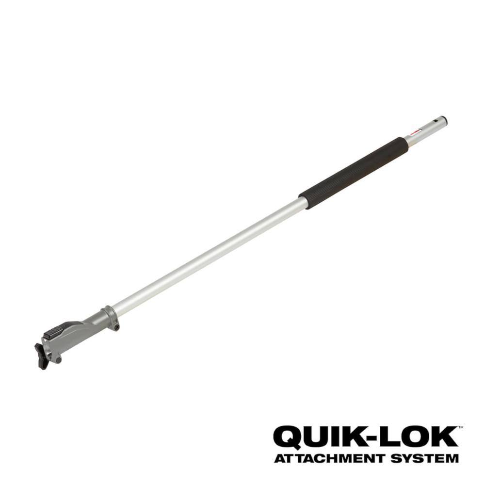 Milwaukee M18 FUEL Hedge Trimmer Attachment with QUIK-LOK 3 ft. Attachment Extension 49-16-2719-49-16-2721