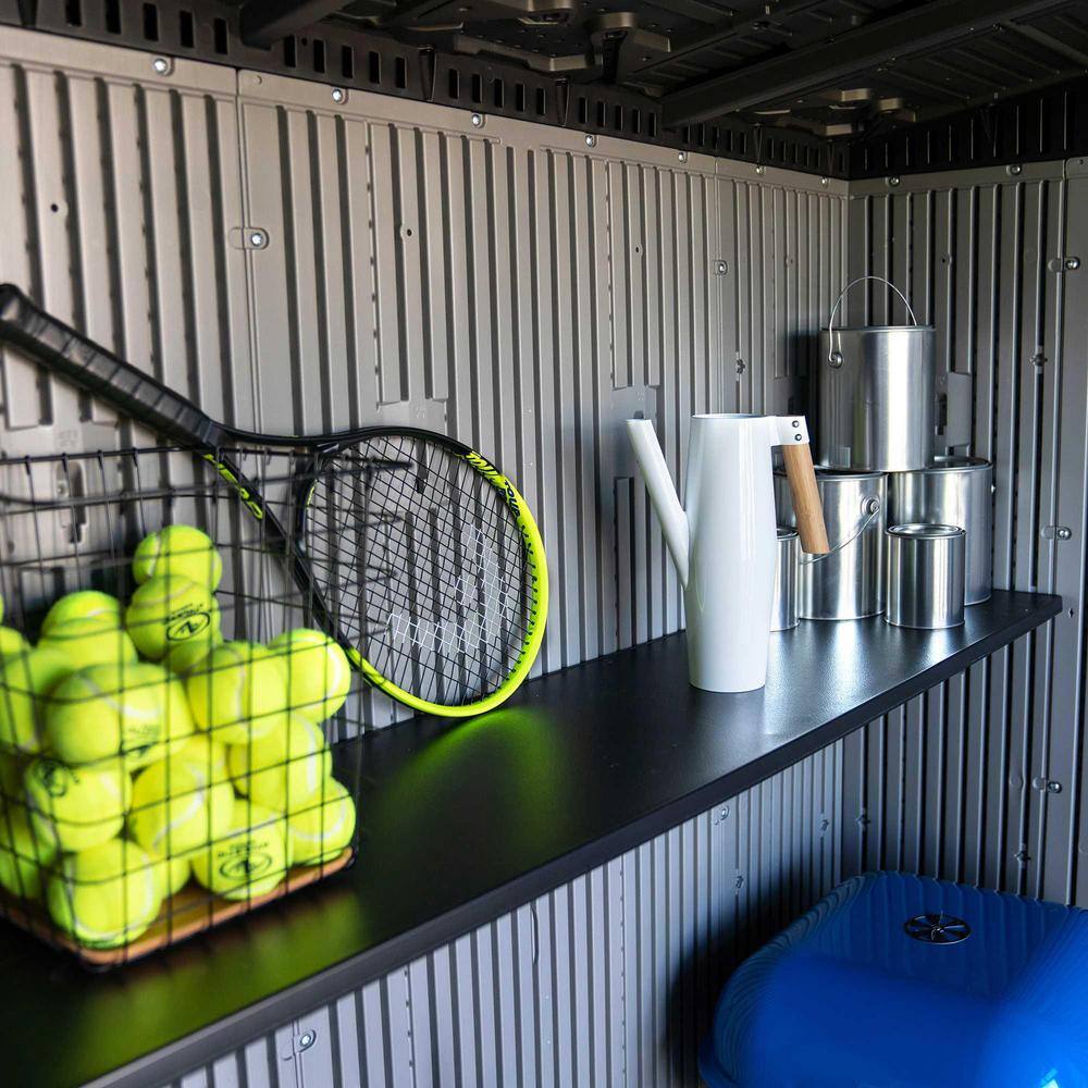 Lifetime 8.3 ft. W x 8.3 ft. D Resin Shed (54.4 sq. ft.) 60336