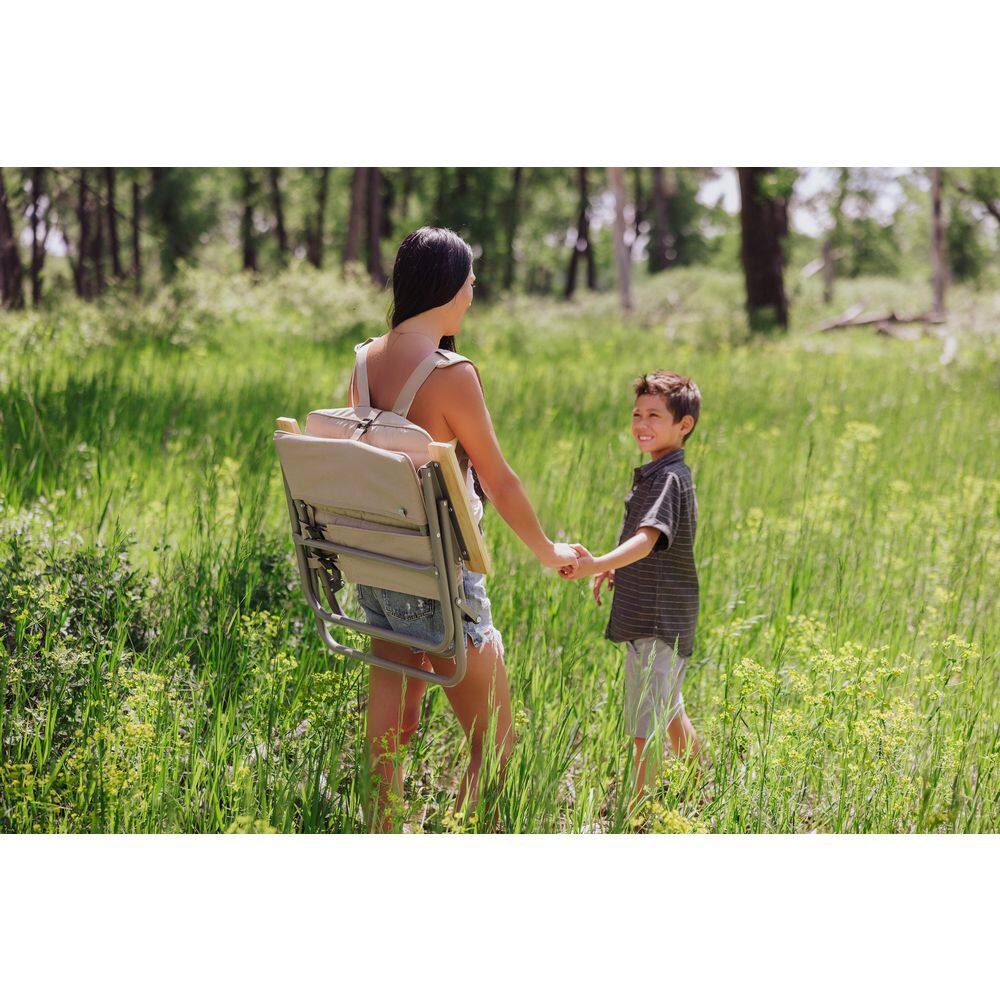 Picnic Time Descanso Padded Beach Chair with Removable Washable Cover 791-01-115-000-0