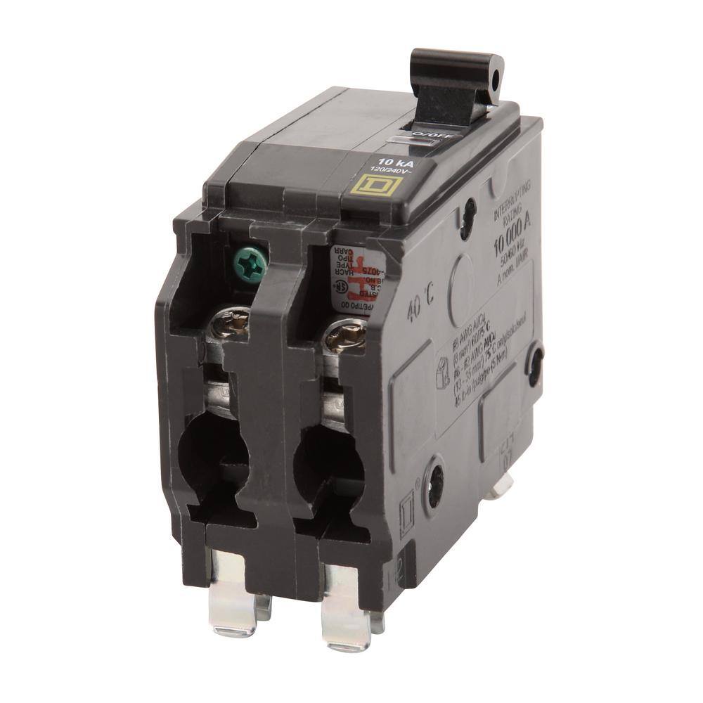 Square D QO 50 Amp 2-Pole Circuit Breaker (6-pack) QO250CP6