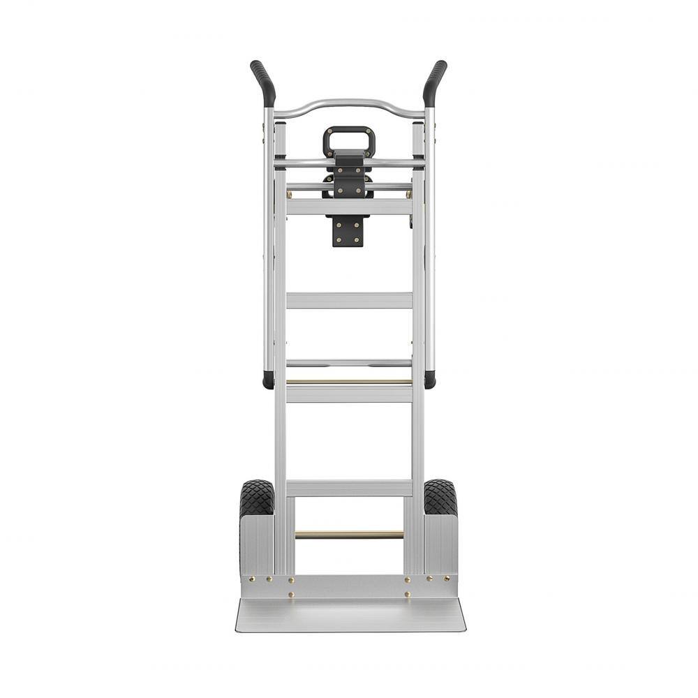 Cosco 1000 lb. 3-In-1 Aluminum Assisted Hand Truck with Flat Free Wheels 12312ABL1E