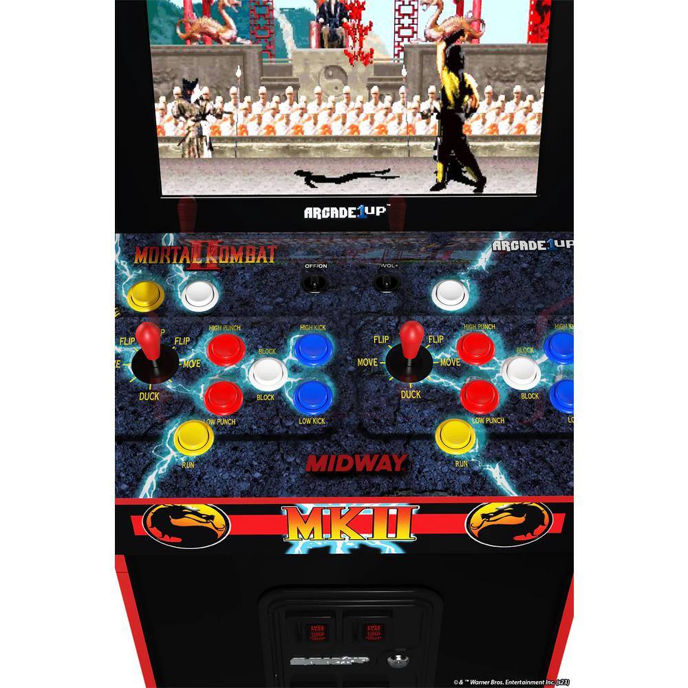 ARCADE1UP Mortal Kombat II Deluxe Arcade Game 195570019733