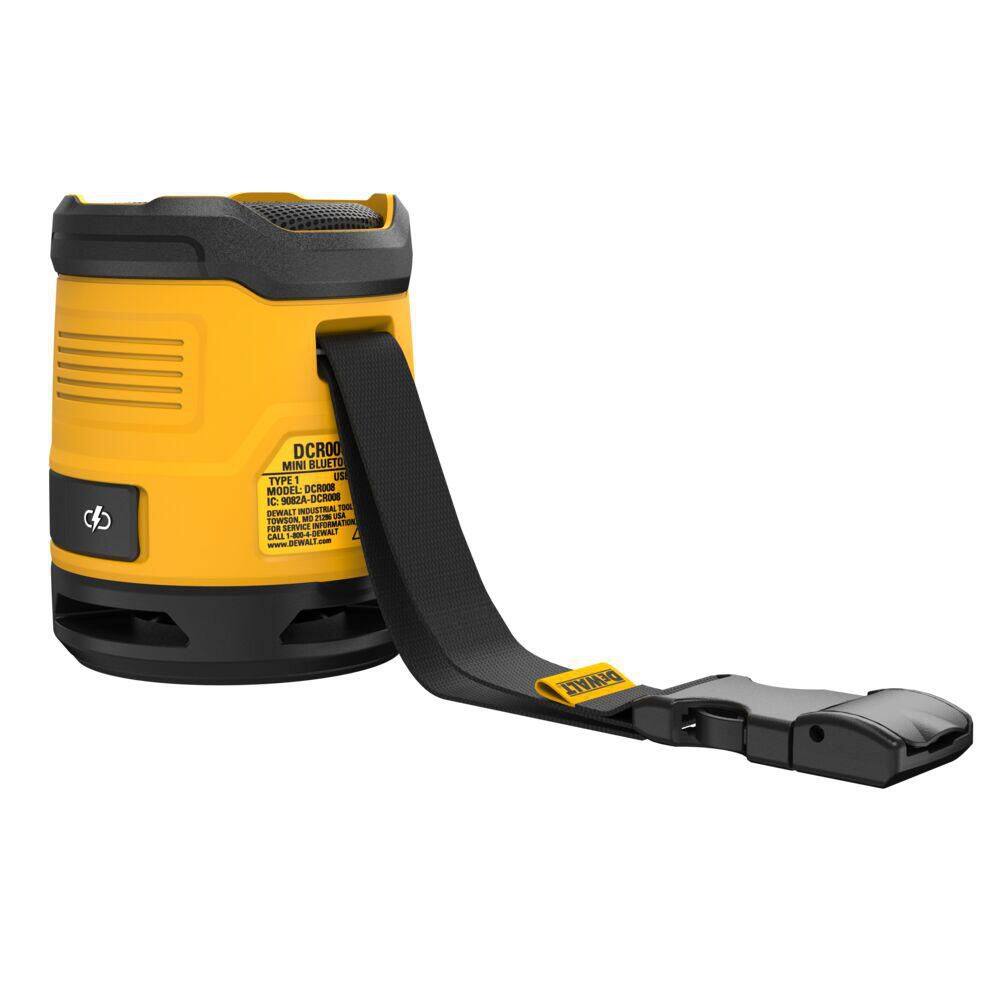 DEWALT ATOMIC 20V Lithium-Ion Cordless Compact 1/2 in. Drill/Driver Kit and Bluetooth Speaker with 2Ah Battery, Charger and Bag DCD794D1WDCR008