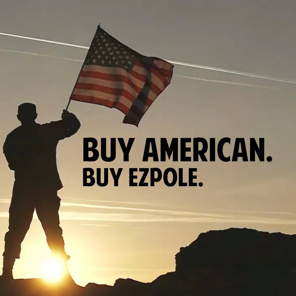 EZPole Classic 17 ft. Sectional Flagpole Kit with Rope EZC17