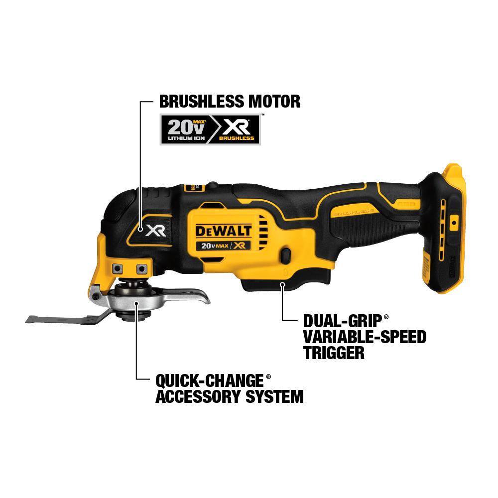 DEWALT 20V MAX Cordless 4 Tool Combo Kit with (2) 20V 1.5Ah Batteries and Charger DCK444C2