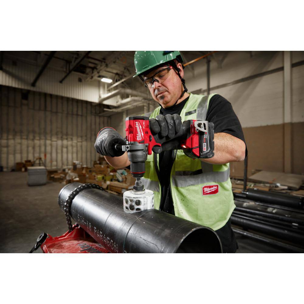 Milwaukee M18 FUEL 18V Lithium-Ion Brushless Cordless 1/2 in. Drill/Driver with XC 5.0 Ah Battery 2903-20-48-11-1850