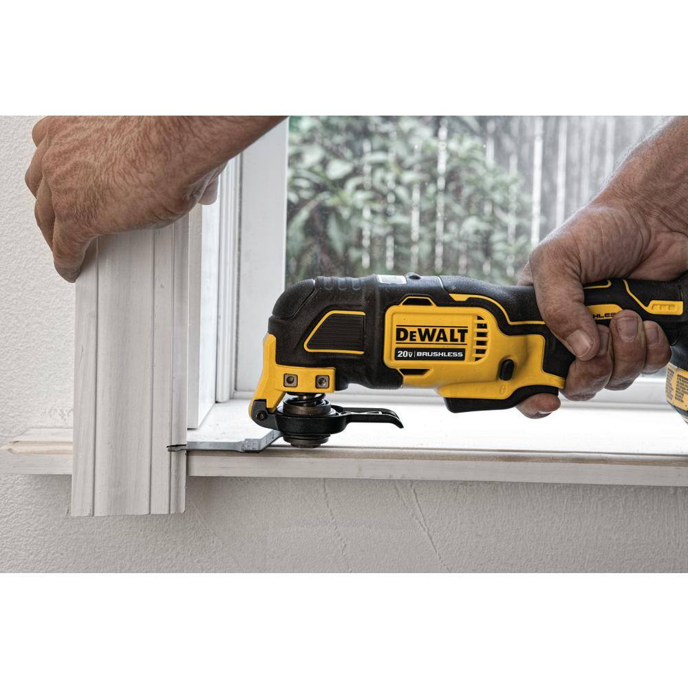 DEWALT ATOMIC 20-Volt MAX Lithium-Ion Cordless Combo Kit (2-Tool) and ATOMIC Oscillating Tool with (2) 2Ah Batteries & Charger DCK225D2WCS354B