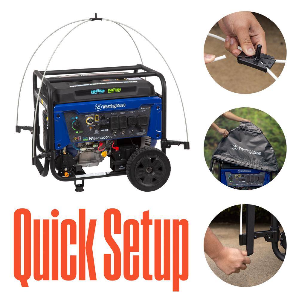 Westinghouse Large Universal Open Generator Tent Cover WGENTENT