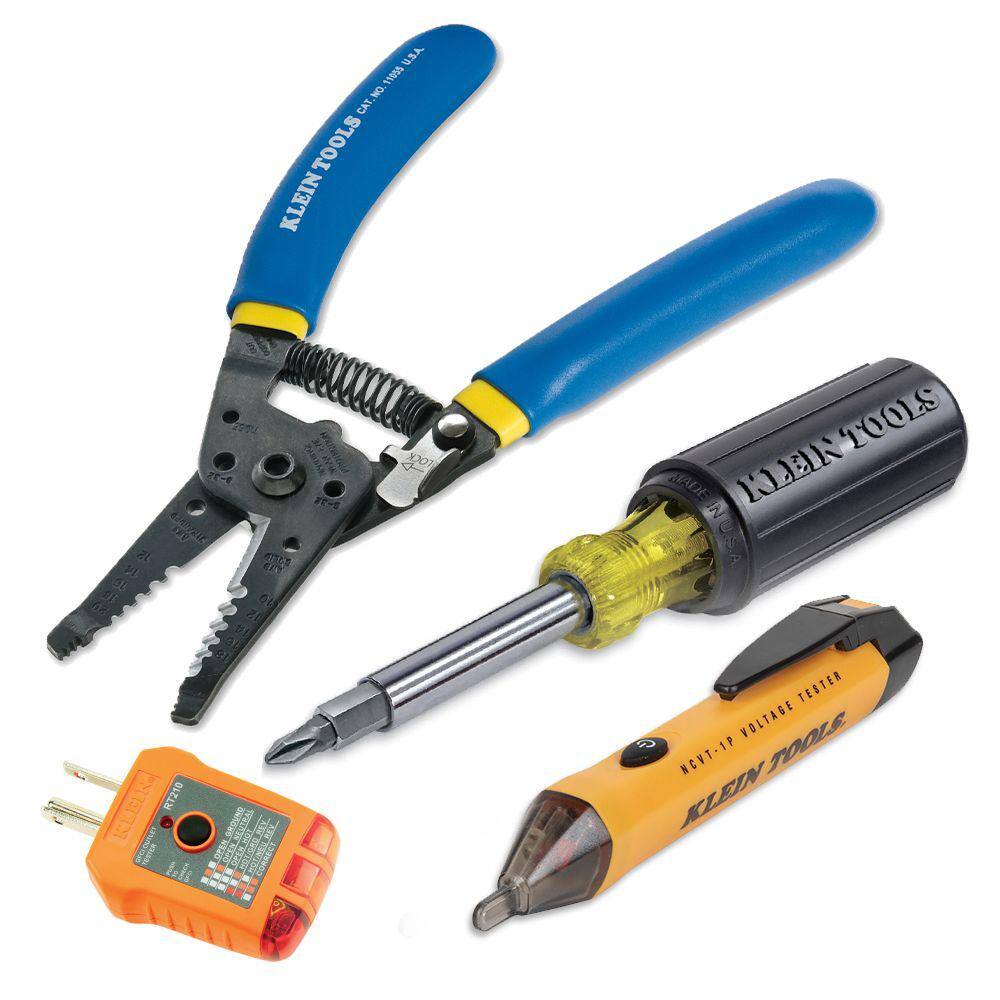 Klein Tools Residential Tool Set, 4-Piece 80018P