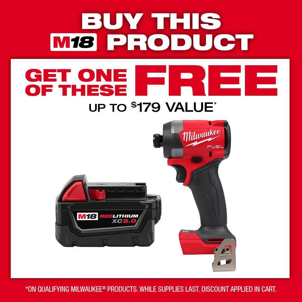 Milwaukee M18 FUEL 18V Lithium-Ion Cordless Brushless Oscillating Multi-Tool (Tool-Only) 2836-20