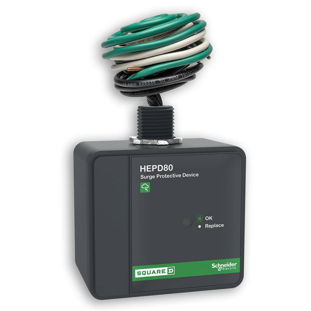 Square D 80kA Universal Whole Home Surge Protection Device HEPD80 HEPD80