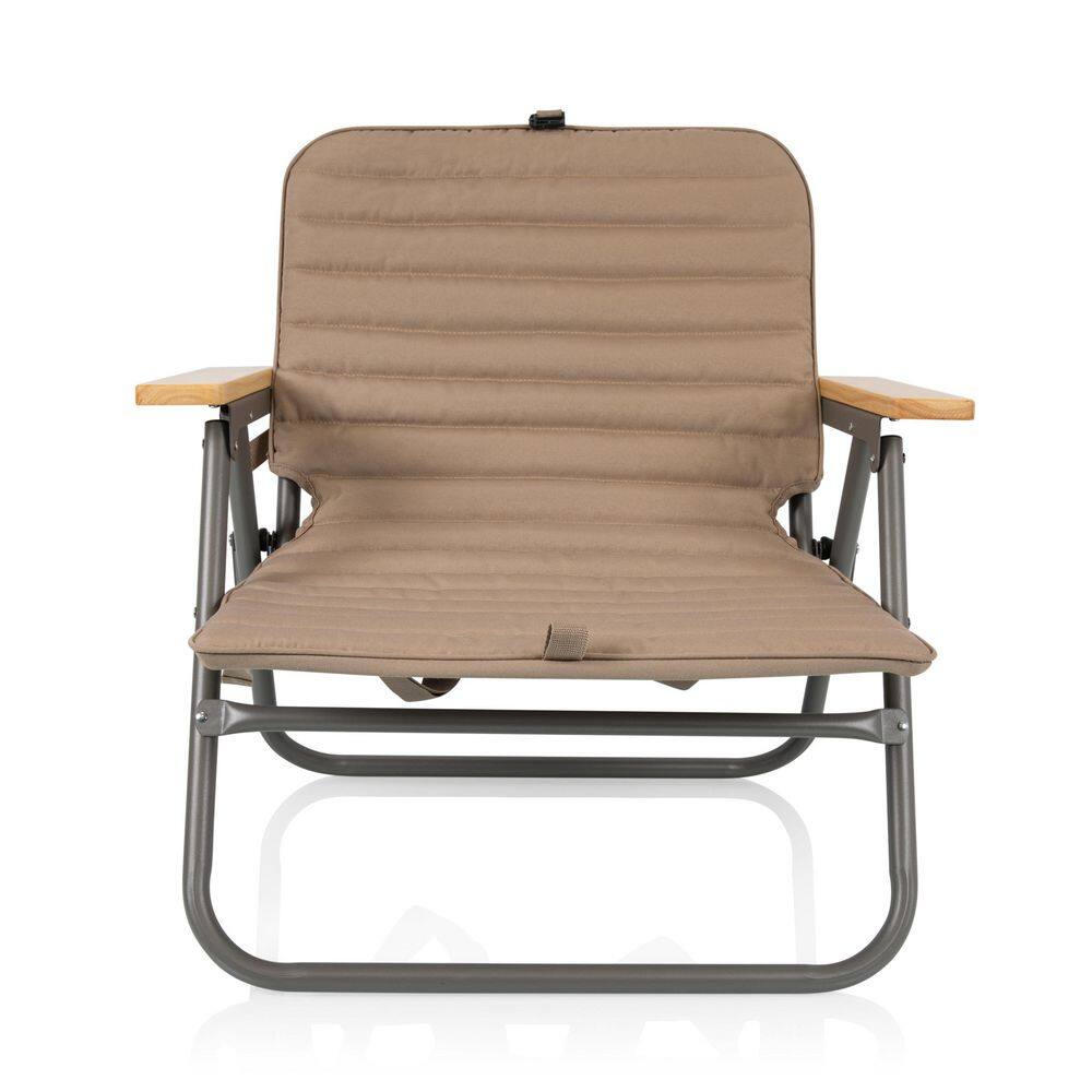 Picnic Time Descanso Padded Beach Chair with Removable Washable Cover 791-01-115-000-0