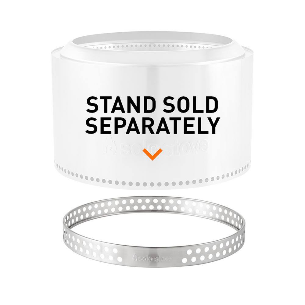 Solo Stove Yukon 2.0 in.,27 in. x 17 in. Stainless Steel Wood Burning Fire Pit SSYUK-27-2.0