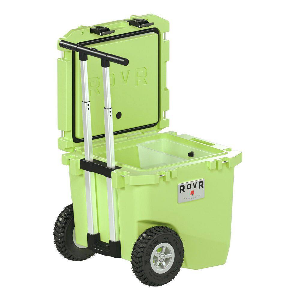 RovR RollR 45 qt. Wheeled Hard Cooler with Telescopic Handle (MATCHA) R-R45-MA