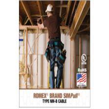 Southwire 125 ft. 6/3 Black Stranded Romex SIMpull CU NM-B W/G Wire 63950002