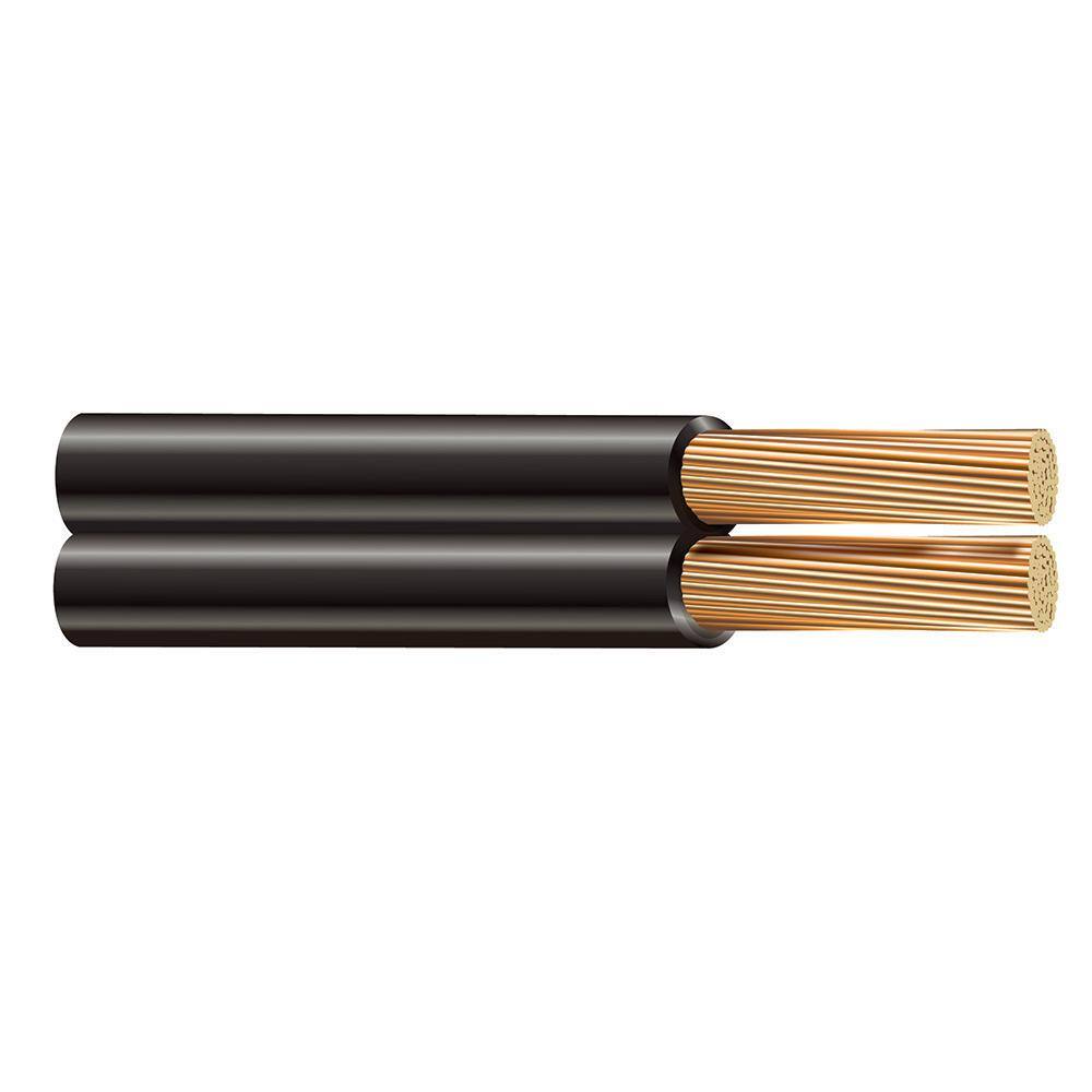Cerrowire 500 ft. 14/2 Black Stranded Low-Voltage Landscape Lighting Wire 241-1402J