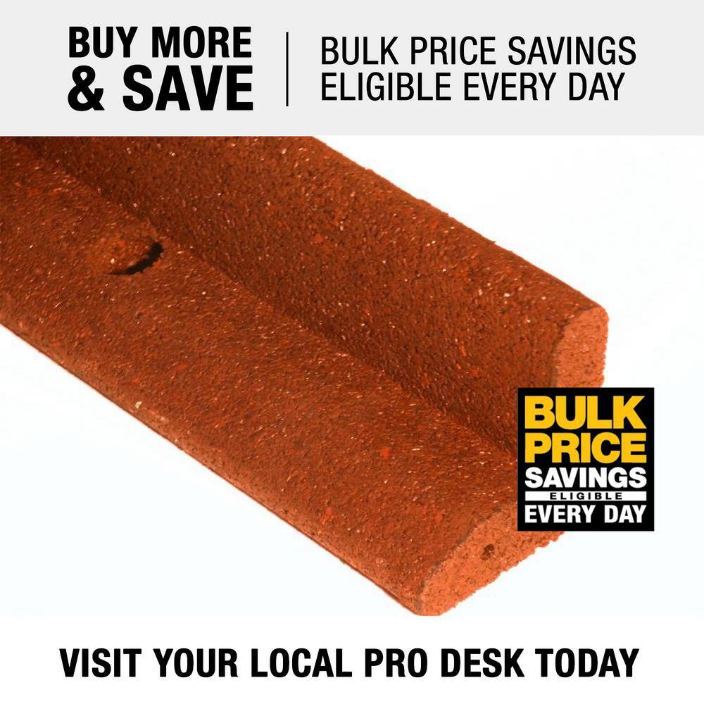 Vigoro EcoBorder 4 ft. Red Rubber Landscape Edging (6-Pack) ECOBRD RED 6PK