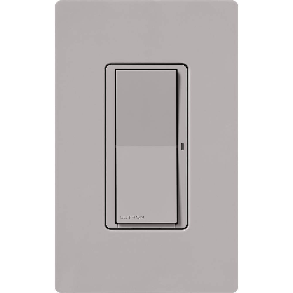 Lutron Claro Smart Switch for Caseta, On/Off Control of Lights/Fans, 5-Amp/Neutral Wire Required, Gray (DVRF-5NS-GR) DVRF-5NS-GR
