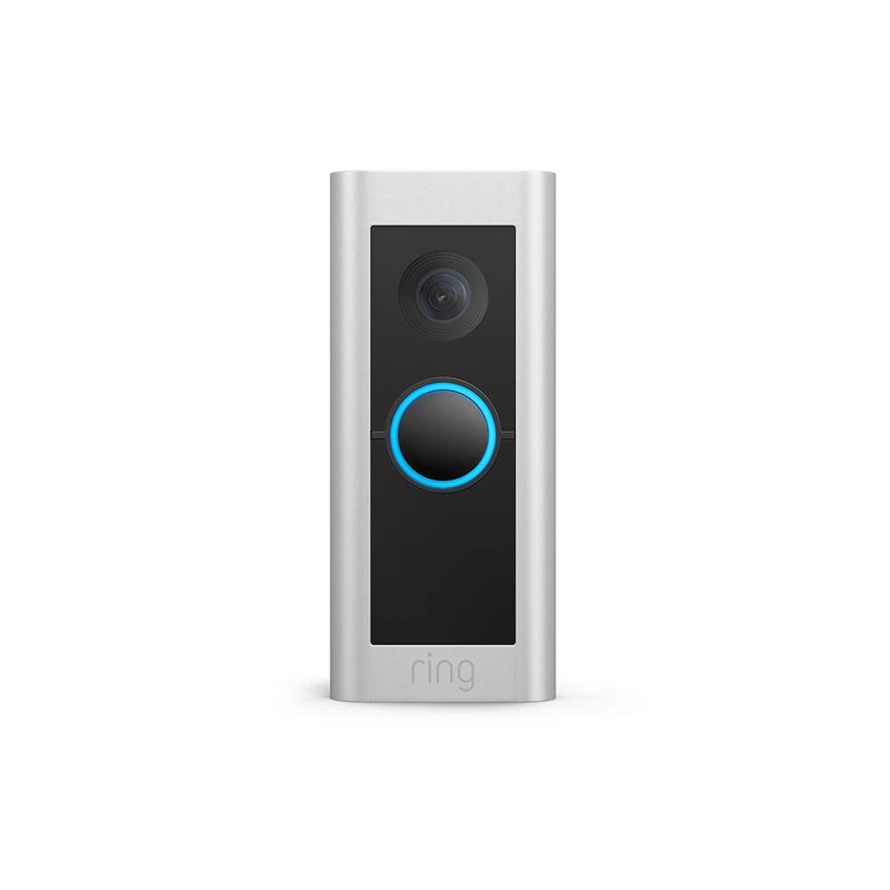 Ring Wired Doorbell Pro with Floodlight Cam Plus Wired, White B0C59HK3N6