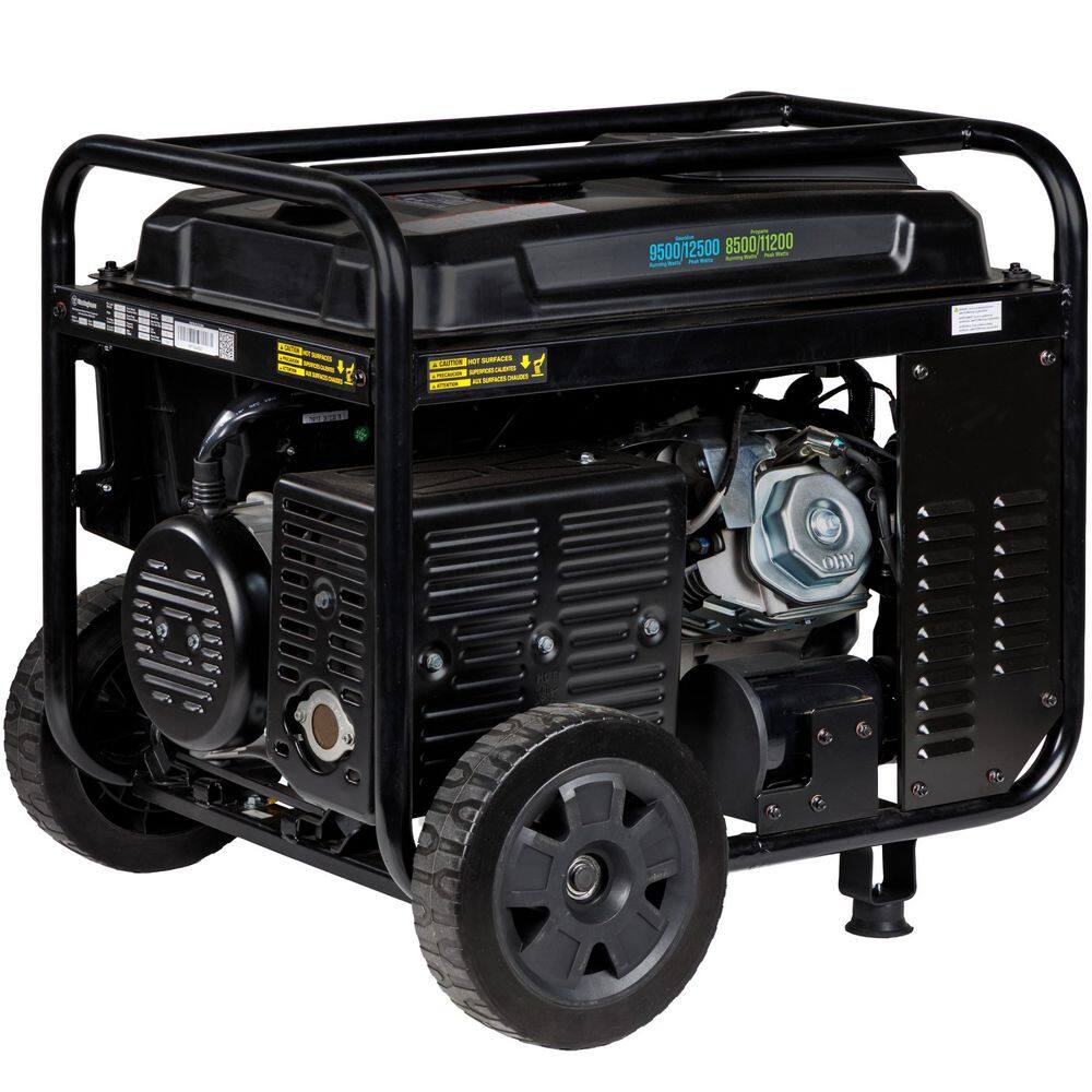 Westinghouse 12,500/9,500-Watt Dual Fuel Gas and Propane Powered EFI Portable Generator with Remote Electric Start, 50 Amp Outlet WGen9500DFc EFI