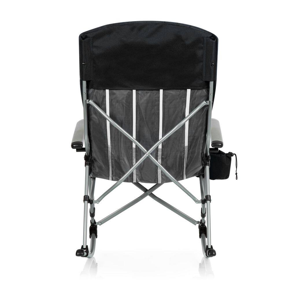 Picnic Time Outdoor Rocking Camp Chair-XL Heavy Duty 805-01-105-000-0