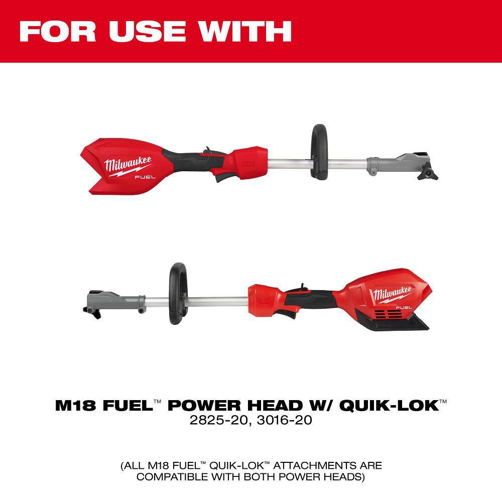 Milwaukee M18 FUEL 3 ft. Extension Attachment for Milwaukee QUIK-LOK Attachment System 49-16-2721