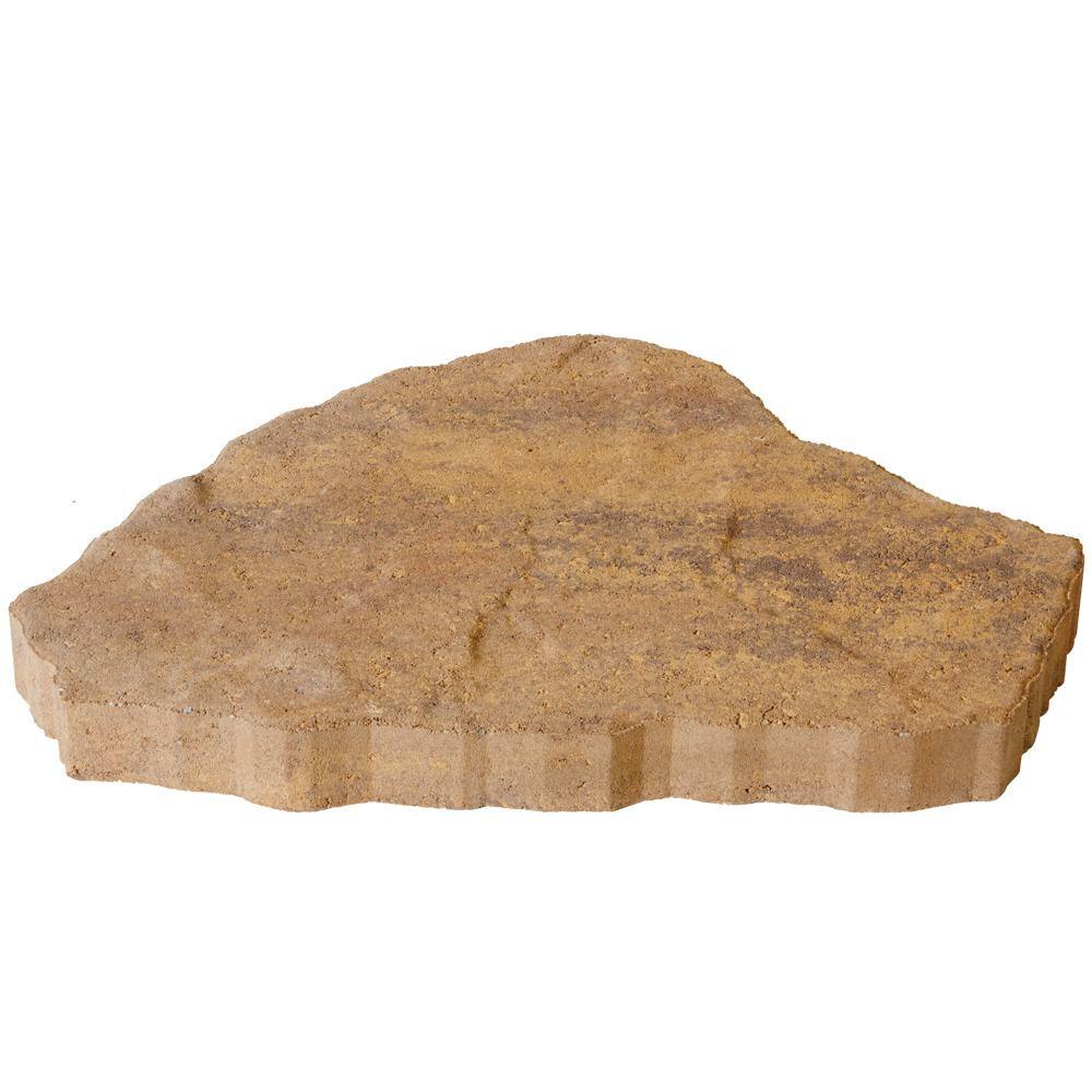 Pavestone SandStone 25 in. x 14 in. x 2 in. Abbronza Concrete Step Stone (72-Pieces/127 sq. ft. /Pallet) 70478.MAN