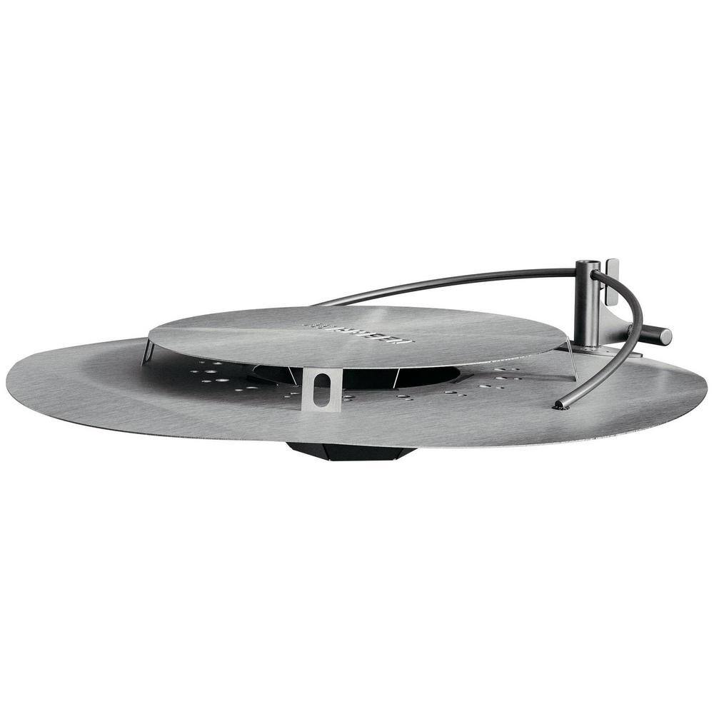 Breeo X Series 24, Fire Pit Heat Deflector - Rust-Resistant Connector for X and Y Series - Compatible with Heatwave Technology BR-HD24