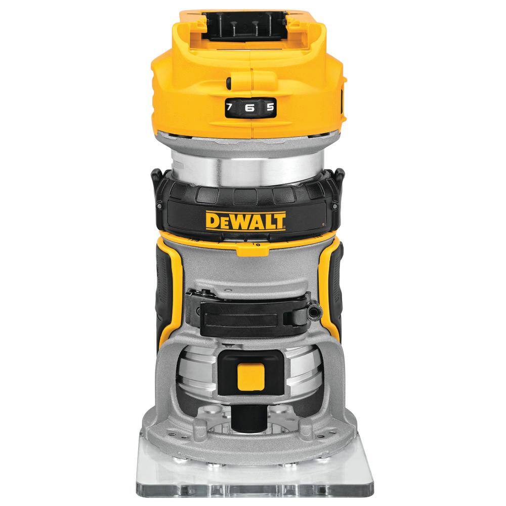 DEWALT 20V MAX XR Cordless Brushless Jigsaw and 20V MAX XR Brushless Router (Tools Only) DCS334BW600B