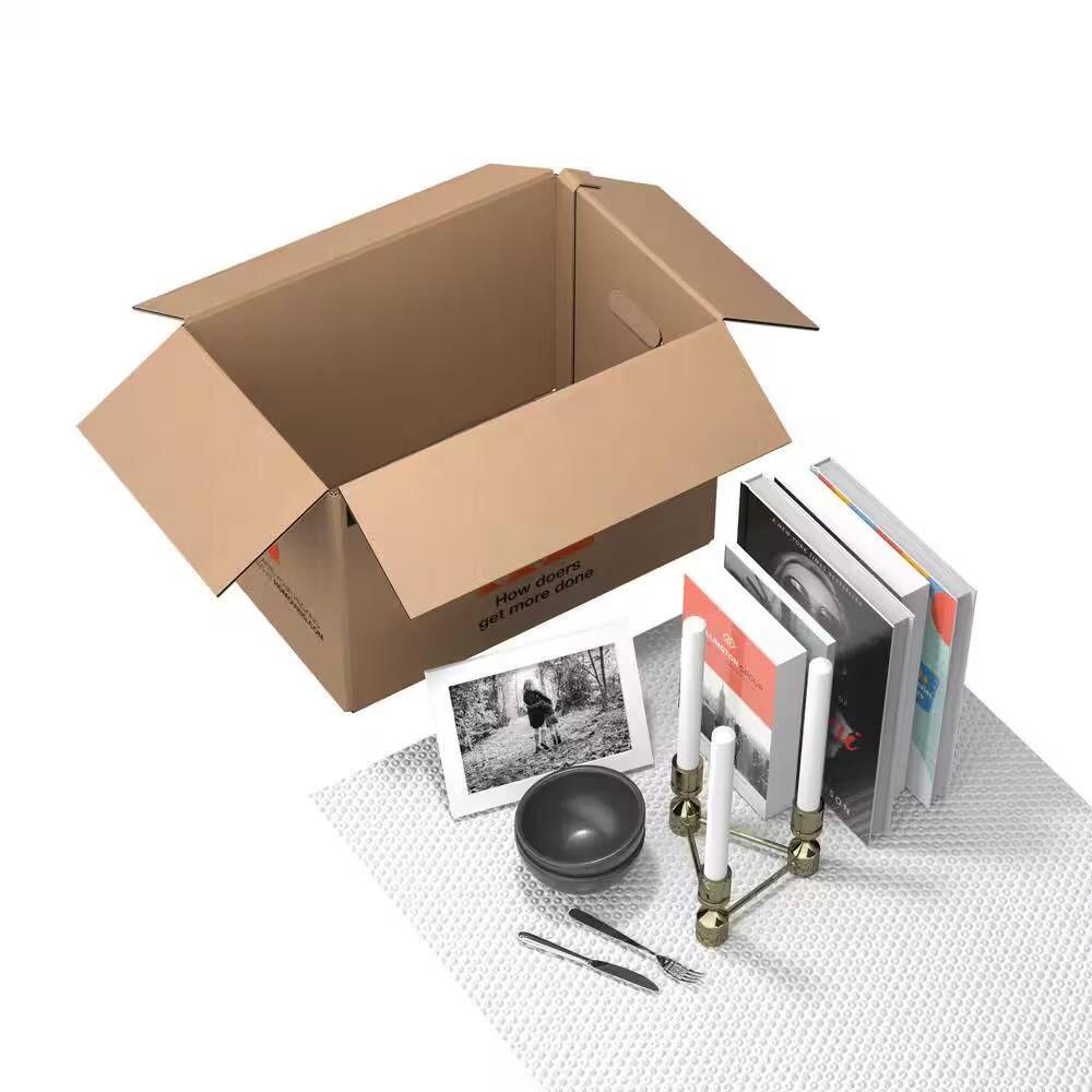 The Home Depot 16 in. L x 10 in. W x 12 in. D Small Moving Shipping and Packing Box with Handles (30-Pack) SMBOX30