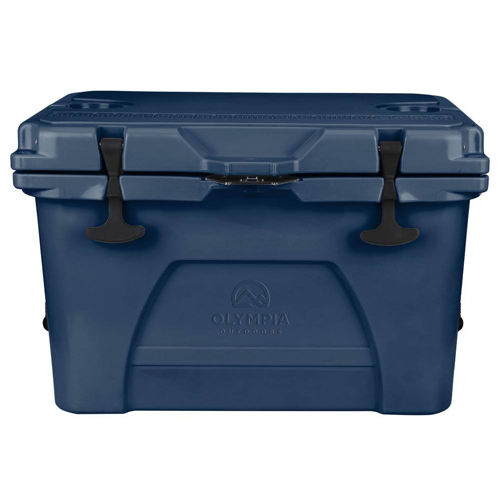 OLYMPIA High Performance Blue 36 QT. Portable Chest Cooler - Durable Construction, Insulated Design, Outdoor Ready 410-137-0111