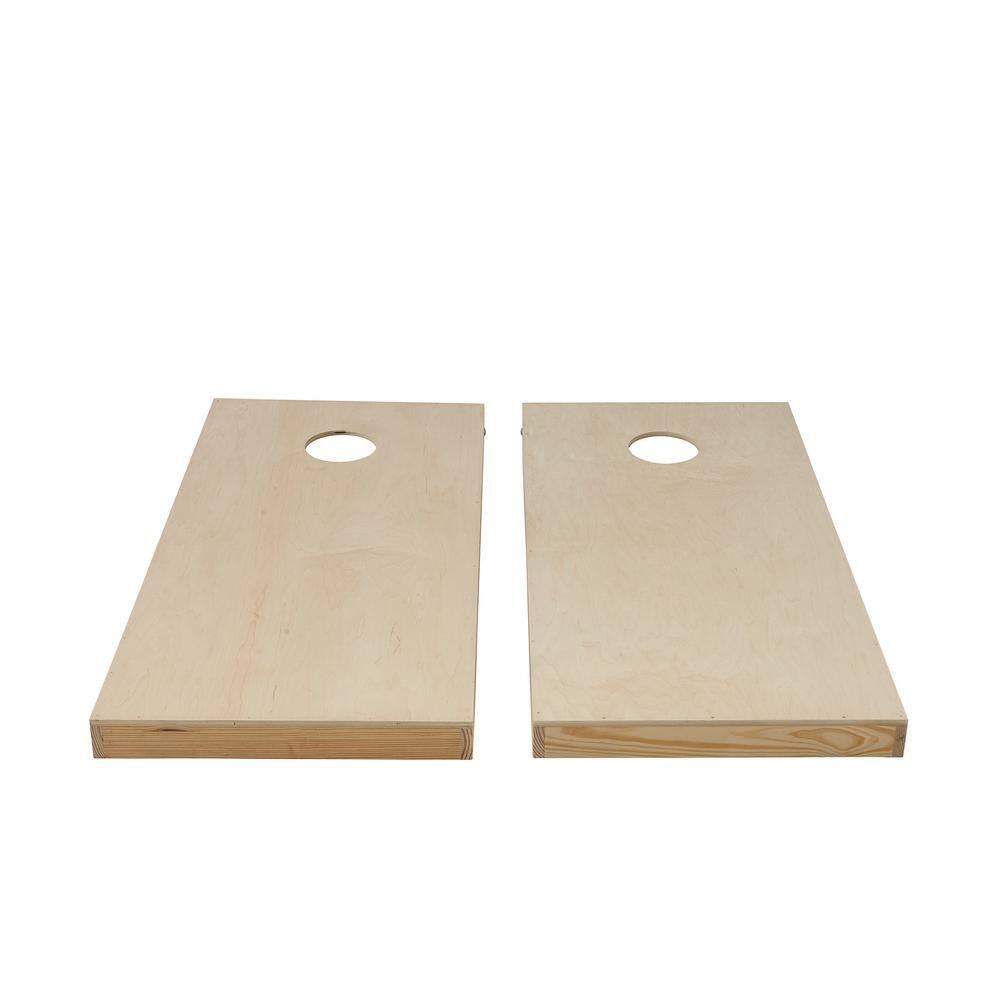 PureBond Unfinished Maple Cornhole Set 5039
