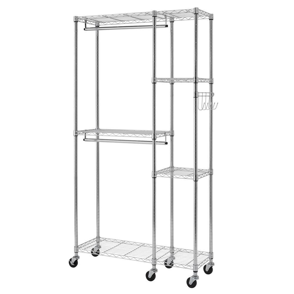 TRINITY Chrome Steel Clothes Rack TBFZ-2702