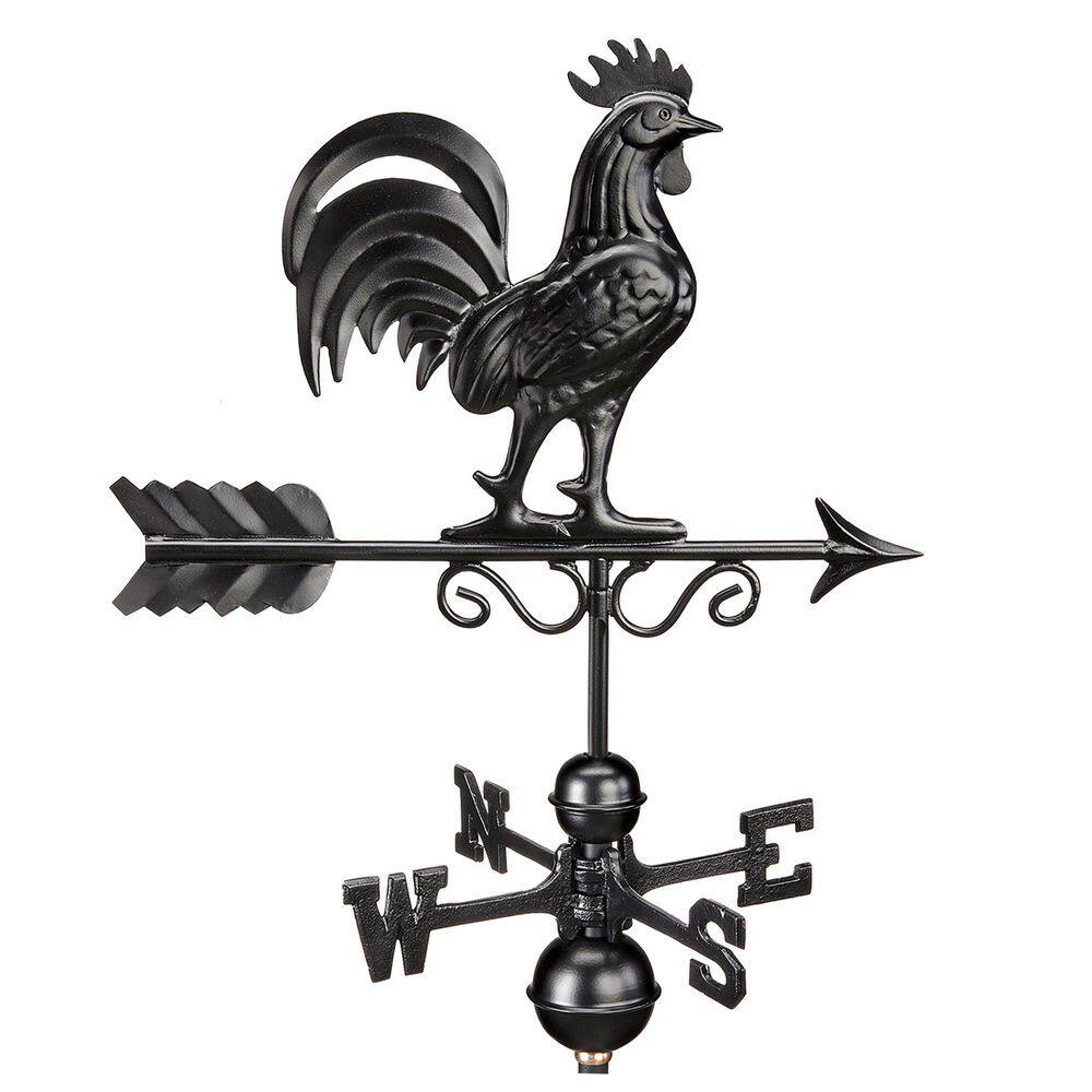 Good Directions Bantam Rooster Weathervane 1975K - Black 1975K