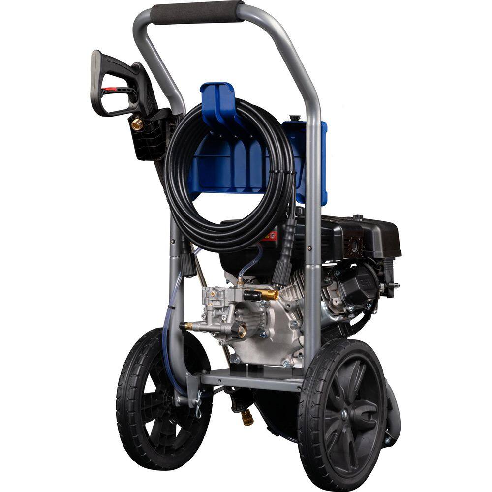 Westinghouse 3200 PSI 2.5 GPM Gas Powered Axial Cam Pump Cold Water Pressure Washer with Soap Tank and 5 Quick Connect Tips WPX3200