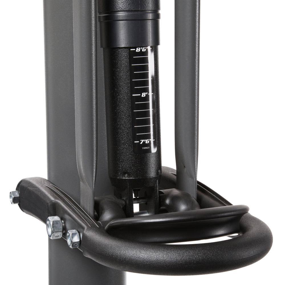 Lifetime 54 in. Shatter Guard Power Lift In-Ground Basketball System 71525