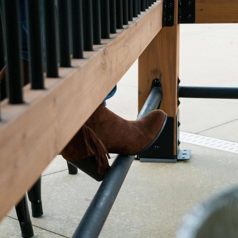 Backyard Discovery Granada 9 ft. x 10 ft. All Cedar Wood Grill Gazebo w/Outdoor Bar, Hard Top Steel Roof and Powder Coated Bar Countertops 2206090COM