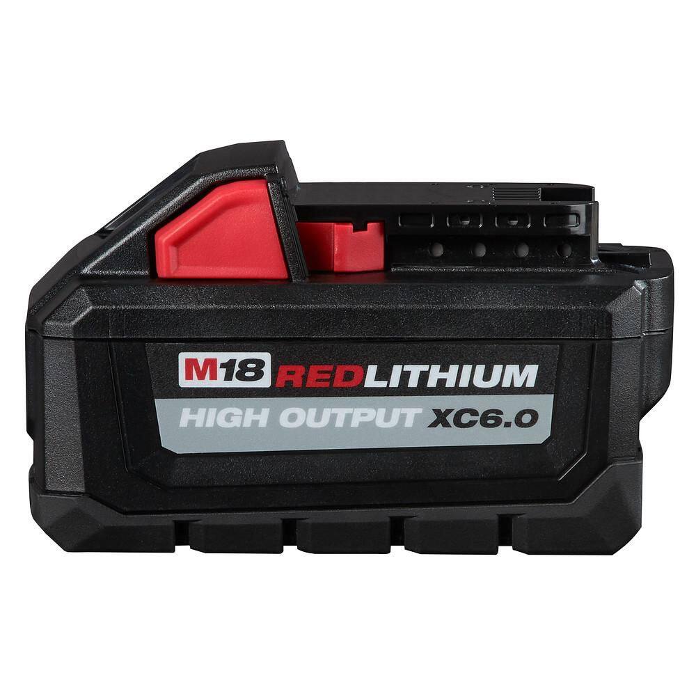 Milwaukee M18 18-Volt Lithium-Ion High Output Battery Pack 6.0Ah 48-11-1865
