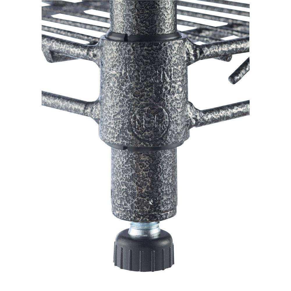 TRINITY PRO Black 5-Tier Steel Wire Garage Storage Shelving Unit (48 in. W x 72 in. H x 24 in. D) TBFPBA-0926