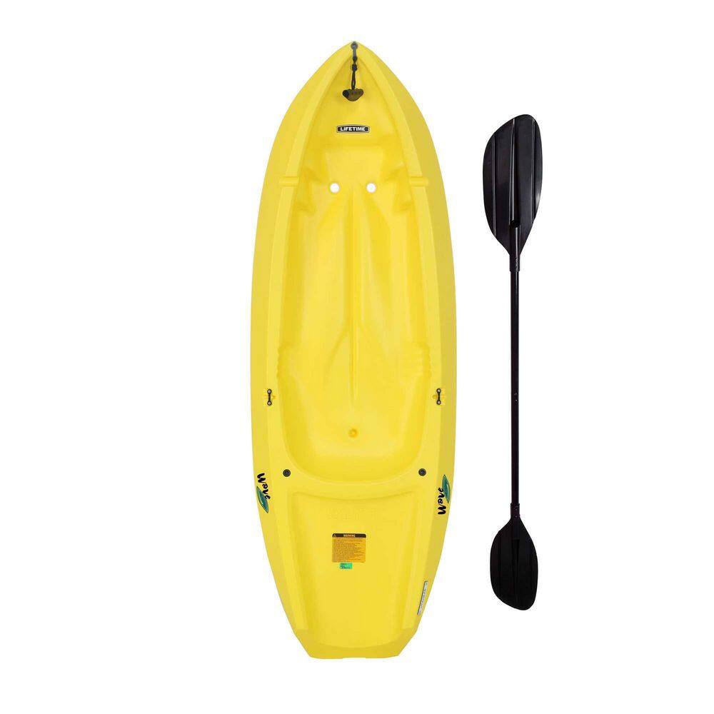 Lifetime Yellow Youth Wave Kayak with Paddles 90100