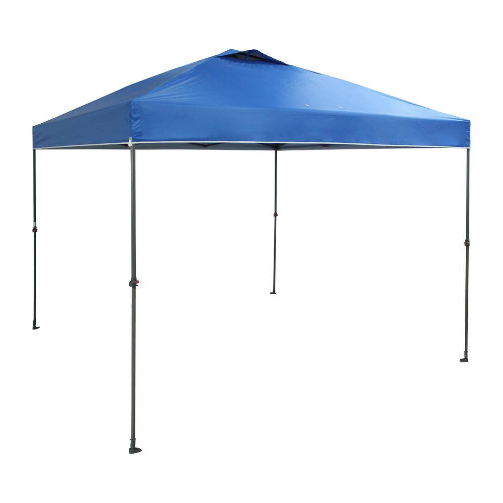 Everbilt 10 ft. x 10 ft. Blue Instant Canopy Pop Up Tent NS CLIA 100-B