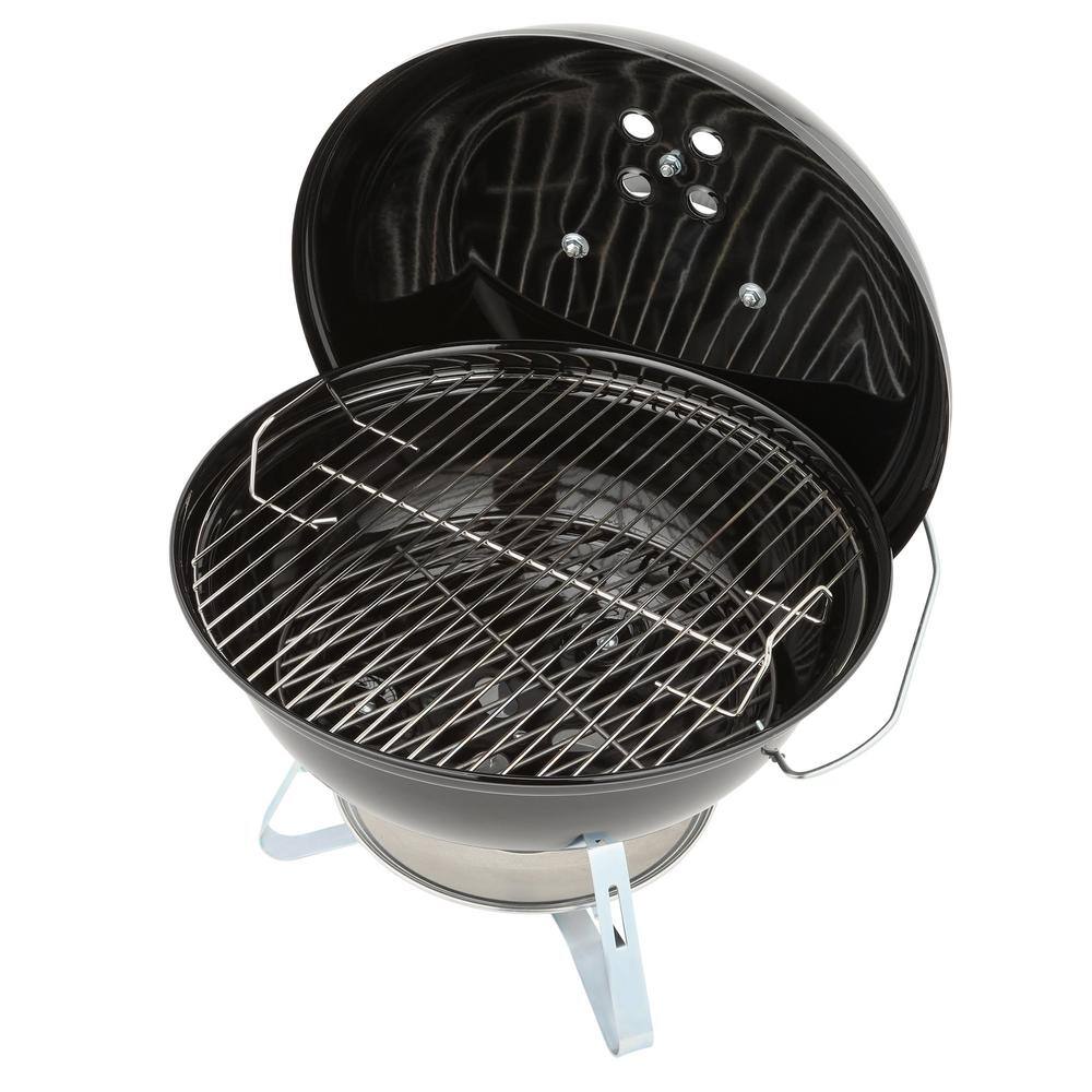 Weber Jumbo Joe 18 in. Portable Charcoal Grill in Black 1211001