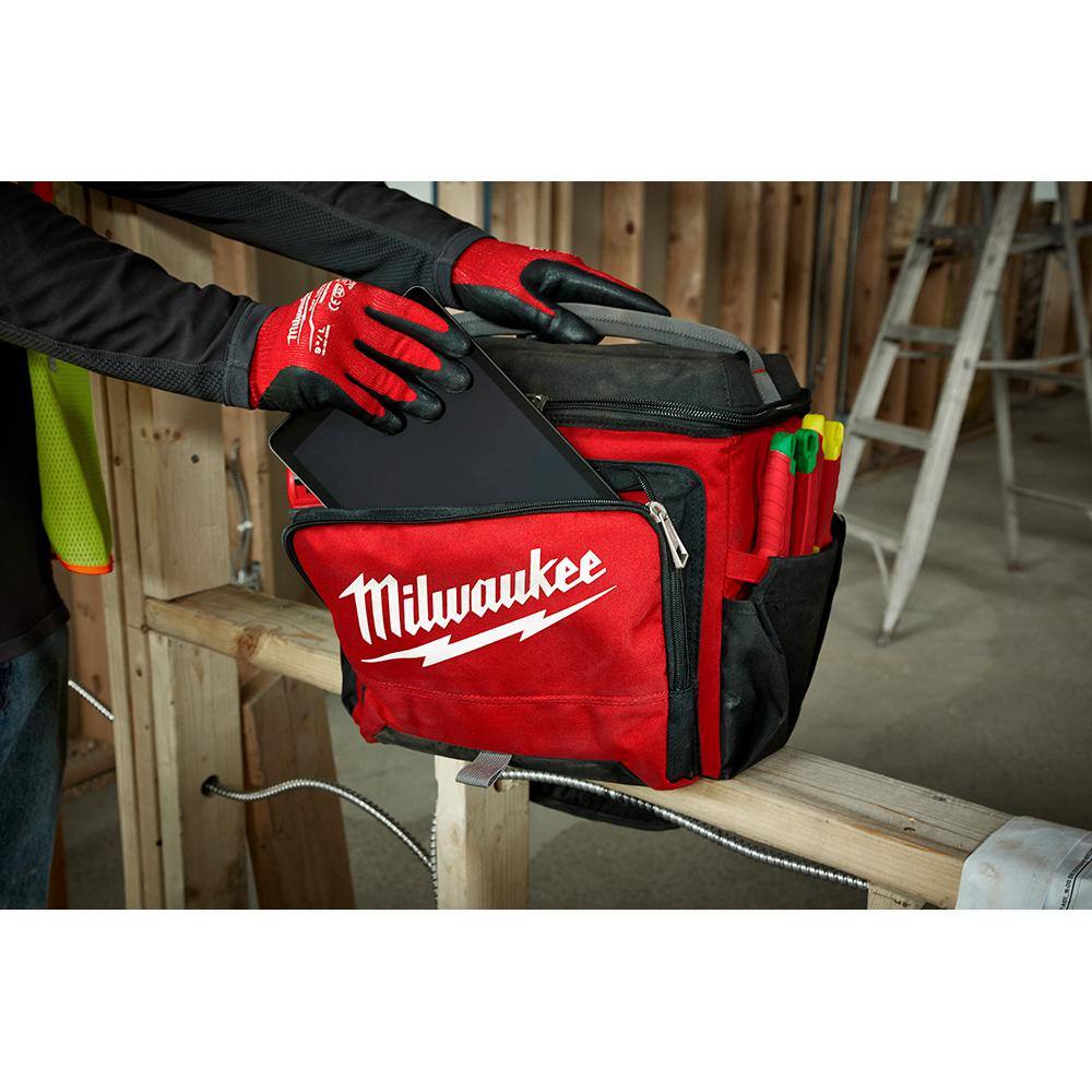 Milwaukee 21 Qt. Soft Sided Jobsite Lunch Cooler with PACKOUT Cooler Bag 48-22-8250-48-22-8302