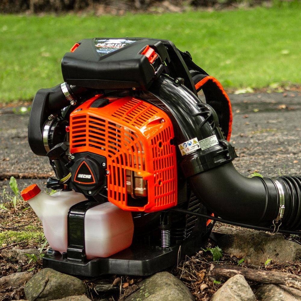 ECHO 220 MPH 1110 CFM 79.9 cc Gas 2-Stroke X Series Backpack Blower with Tube-Mounted Throttle PB-9010T