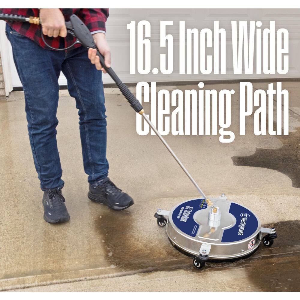 Westinghouse 16.5 in. 4400 PSI Stainless Steel Pressure Washer Surface Cleaner PWSCSS