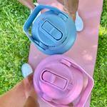 Takeya Actives 64 oz. Stainless Steel Wide Handle Straw Bottle Bluestone 51190